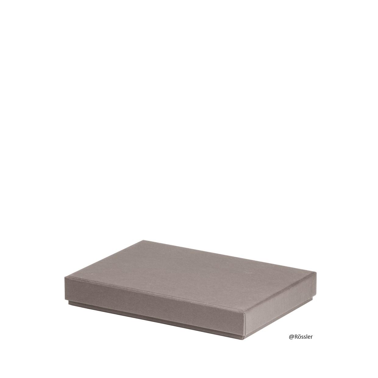 Geschenkschachtel 215x155x30 mm Taupe